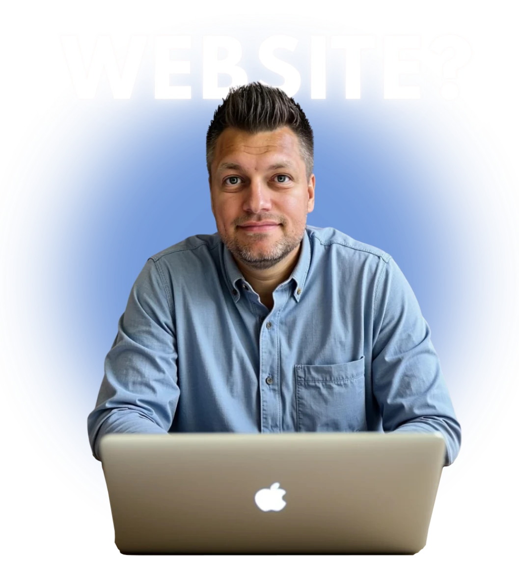 WebAura Agenturchef mit Laptop2