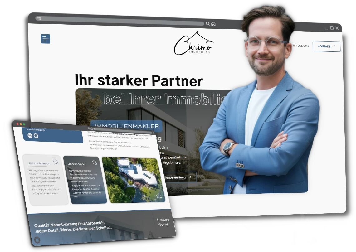 Web Aura Referenzen Chrimo Immobilien Christian Kinder Desktop