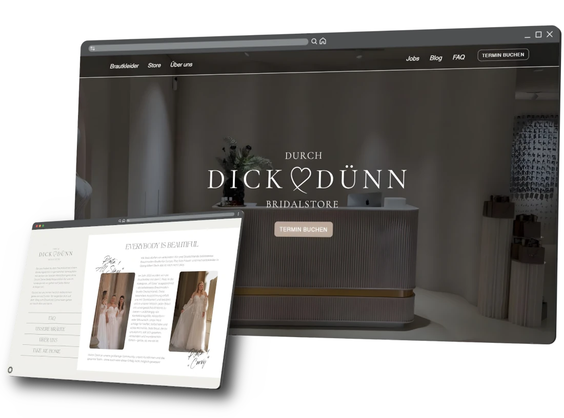 Web Aura DDUD Referenzen Mockup browser2